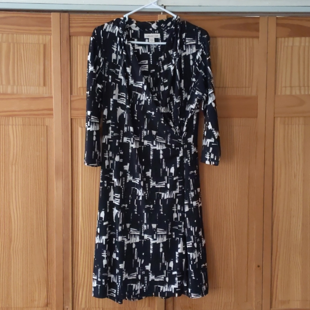 Coldwater Creek Cross Front Dress Size 12